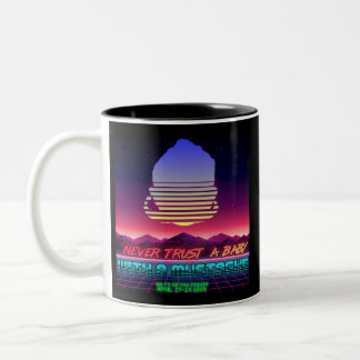 Retro Trivia Two-Tone Coffee Mug