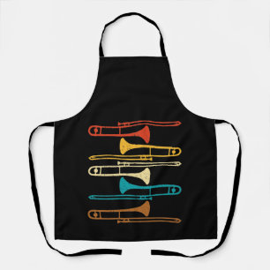 Retro Trombone - Jazz Apron