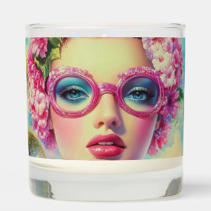 Retro Tropical Beauty  Scented Candle