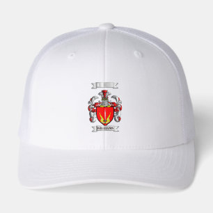 Retro Trucker Cap Williams Surname And Shield