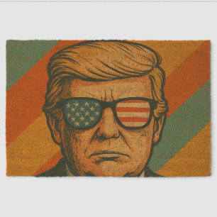 Retro Trump Fiber Doormat