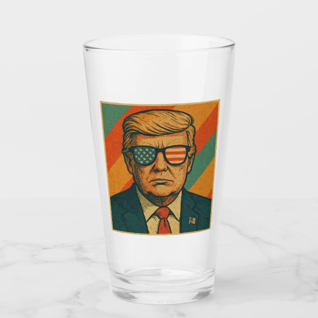 Retro Trump Glass (Front)