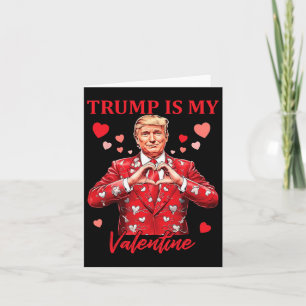 Retro Trump Is My Valentine Trump Valentine Day 2  Card