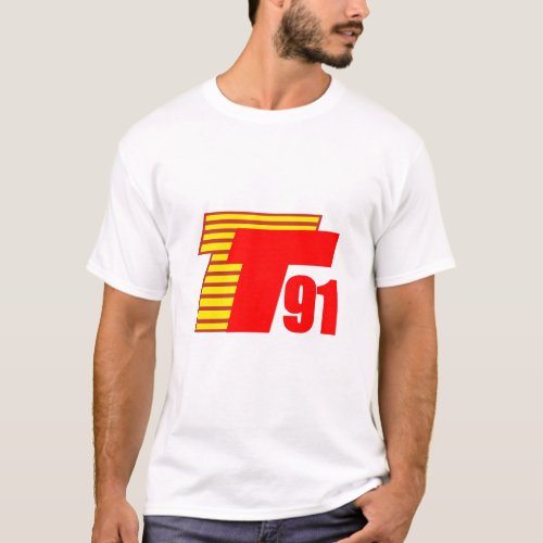 Retro TT logo reproduction 1991 Isle of Man Races T_Shirt