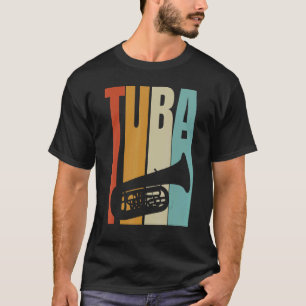 Retro Tuba  Cool Tuba Player T-Shirt