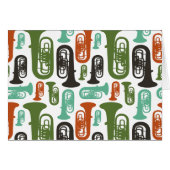 Retro Tuba Patttern (Front Horizontal)