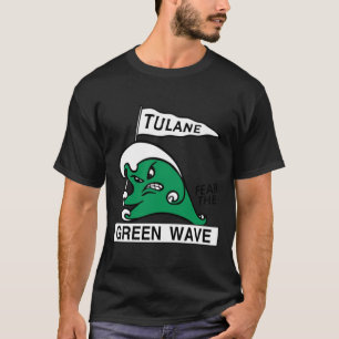 Retro Tulane Fear The Green Wave T-Shirt