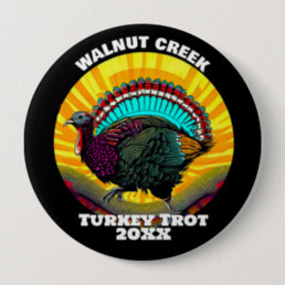 Retro Turkey Trot Button