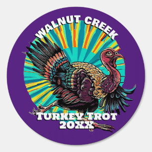 Retro Turkey Trot Sign