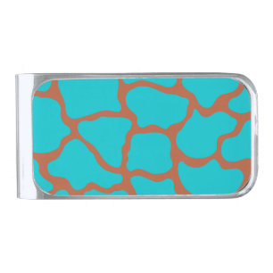Retro Turquoise Pattern Money Clip Gift