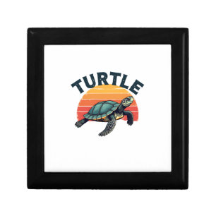 Retro Turtle T-Shirt Gift Box
