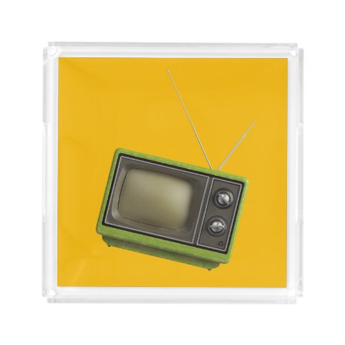 Retro TV Acrylic Tray