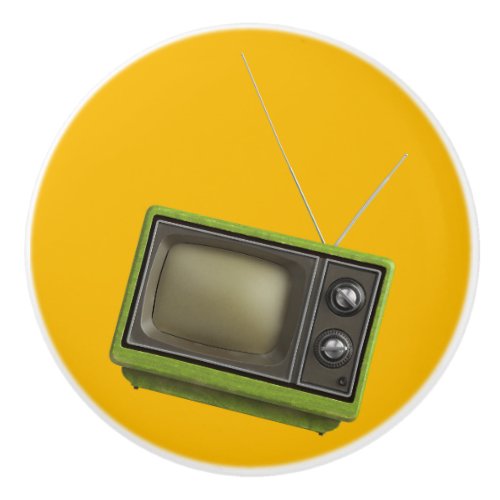 Retro TV Ceramic Knob