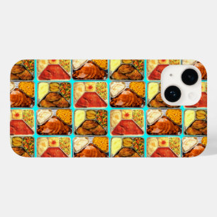 Retro TV Dinner Trays Case-Mate iPhone 14 Case
