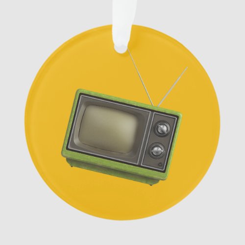 Retro TV Ornament