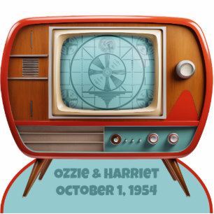 Retro TV Photo Sculpture Picture Frame