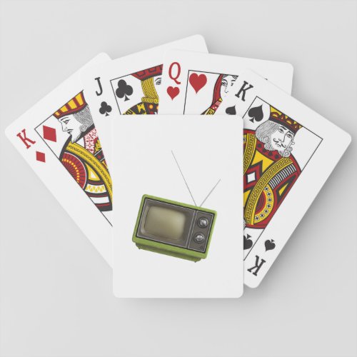 Retro TV Playing Cards