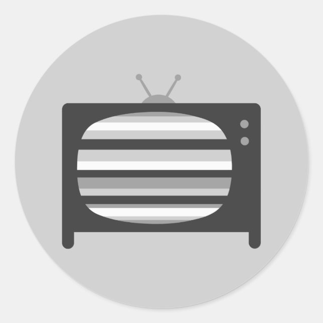 Retro TV Stickers (Front)
