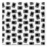 Retro TV Televison Pattern Old Fashioned TVs Poster