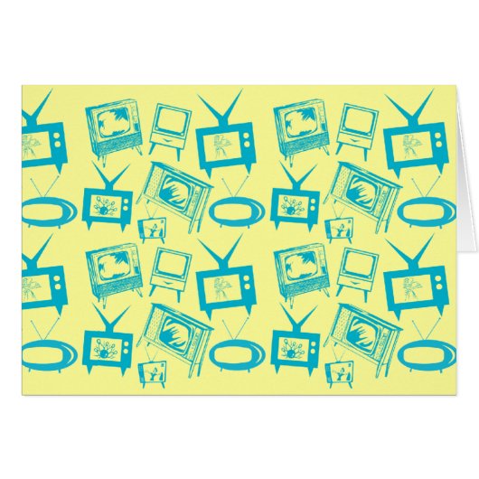 Retro TVs Cards (Front Horizontal)
