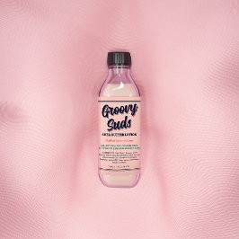 Retro Typography Cool Business Product Label