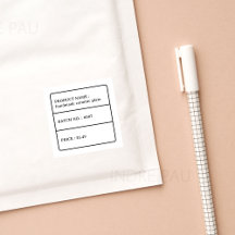 Retro Typography Product Price Tag Sticker