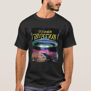 Retro UFO Space Conquerors For UFO and Alien Belie T-Shirt