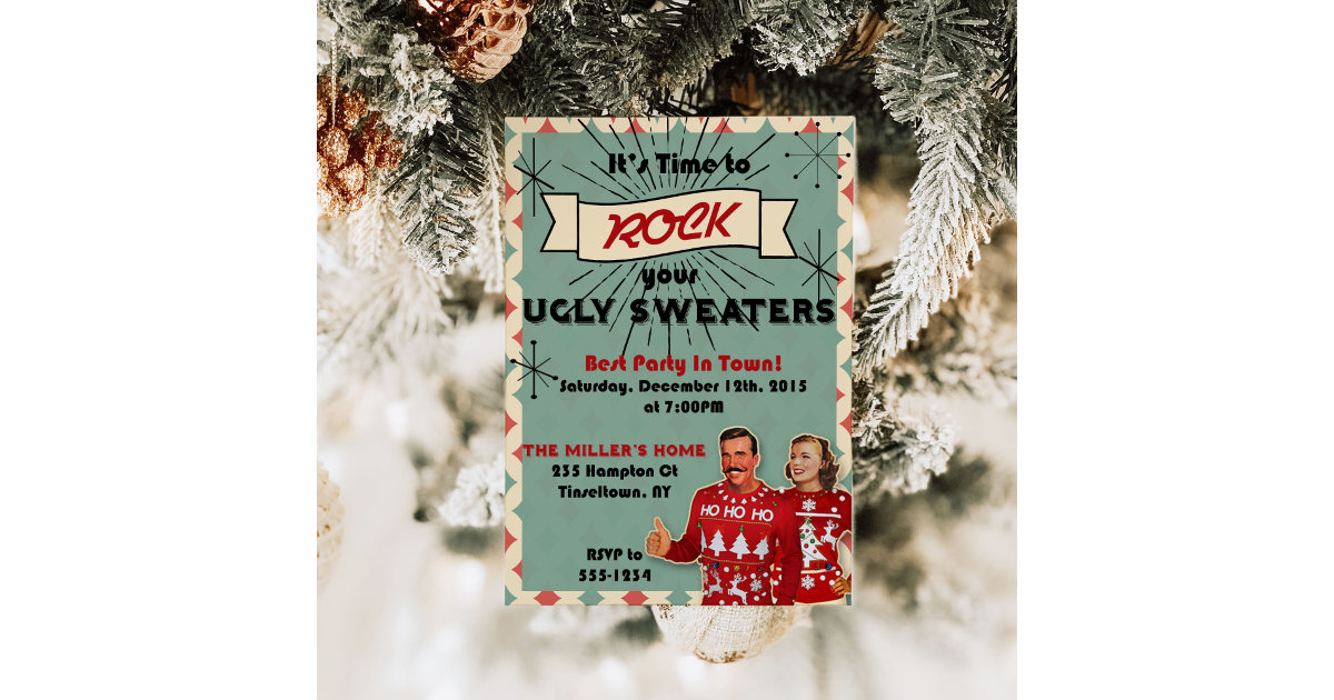 Eat Drink and Be Tacky Christmas Party Cups Ugly Sweater Xmas