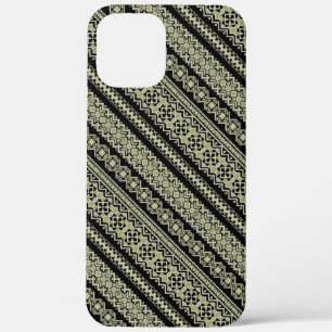Retro ukrainian pattern iPhone 12 pro max case