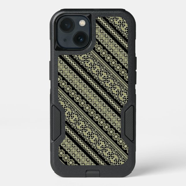 Retro ukrainian pattern otterbox iPhone case (Back)