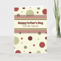 Retro Uncle Happy Father's Day