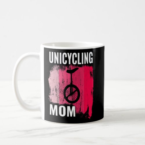 Retro Unicyclist Unicycle Monocycle For Women Mom  Coffee Mug