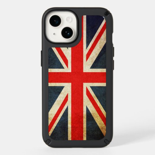 Retro Union Jack British Flag Speck iPhone 14 Case