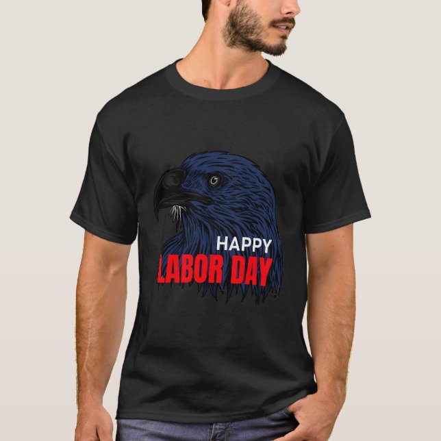 Retro Union Strong American Happy Labor Day Usa Pa T-Shirt (Front)