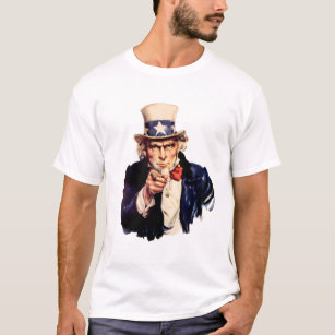 Retro US Uncle Sam T-Shirt