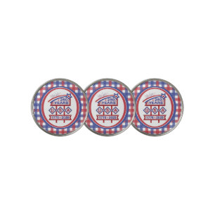 Retro USA 250th Anniversary Marquee Sign 1776-2026 Golf Ball Marker
