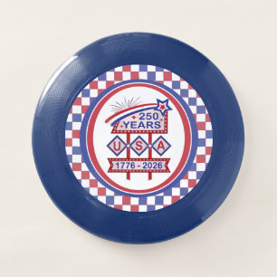 Retro USA 250th Anniversary Marquee Sign 1776-2026 Wham-O Frisbee