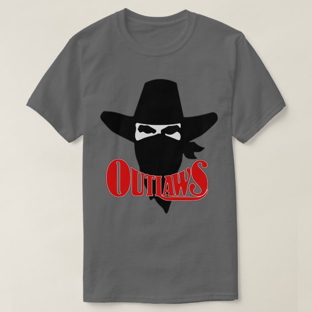 Retro USFL Oklahoma Outlaws T-Shirt (Design Front)