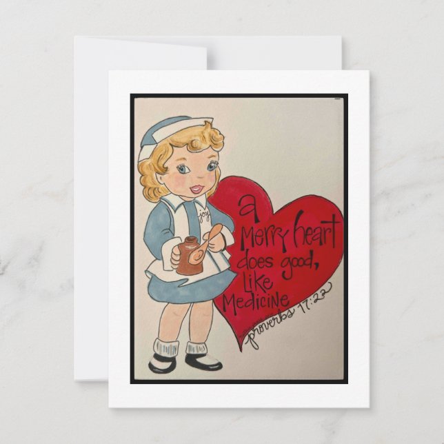 Retro Valentine Card (Front)