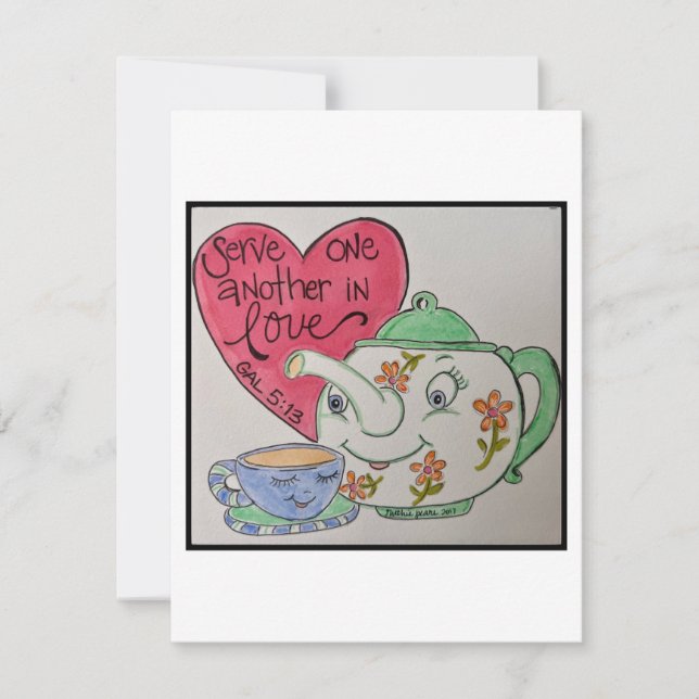 Retro Valentine Card (Front)