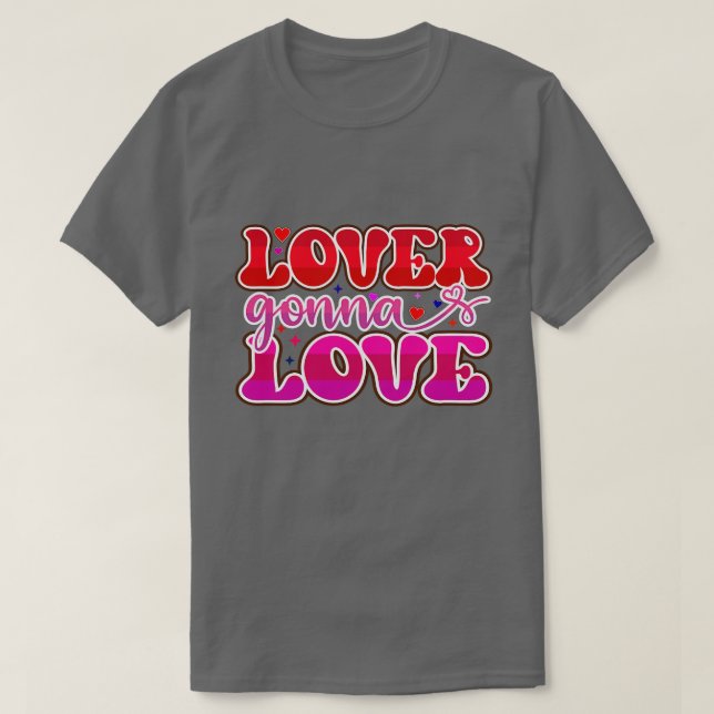 Retro valentine day 24 T-Shirt (Design Front)