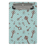 Retro Valentine Keys Mini Clipboard