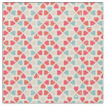 Retro Valentine&#39;s Day Pattern Fabric