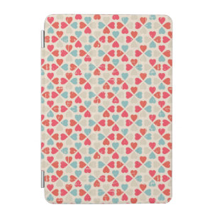 Retro Valentine's Day Pattern iPad Mini Cover