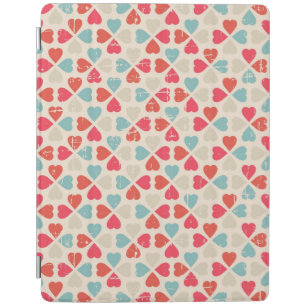 Retro Valentine's Day Pattern iPad Smart Cover