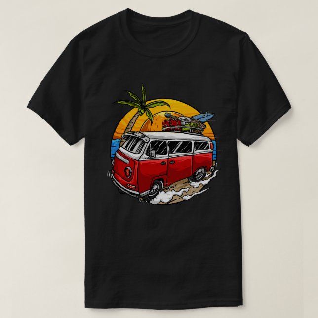 Retro Van T-Shirt (Design Front)
