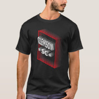 Retro Vaporwave Clemson South Carolina SC
