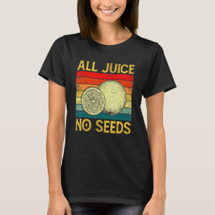 Retro Vasectomy All Juice No Seed 80s 90s Vintage T-Shirt