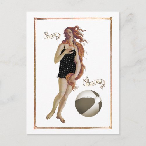 Retro Venus Postcard