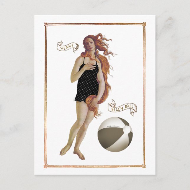 Retro Venus Postcard (Front)